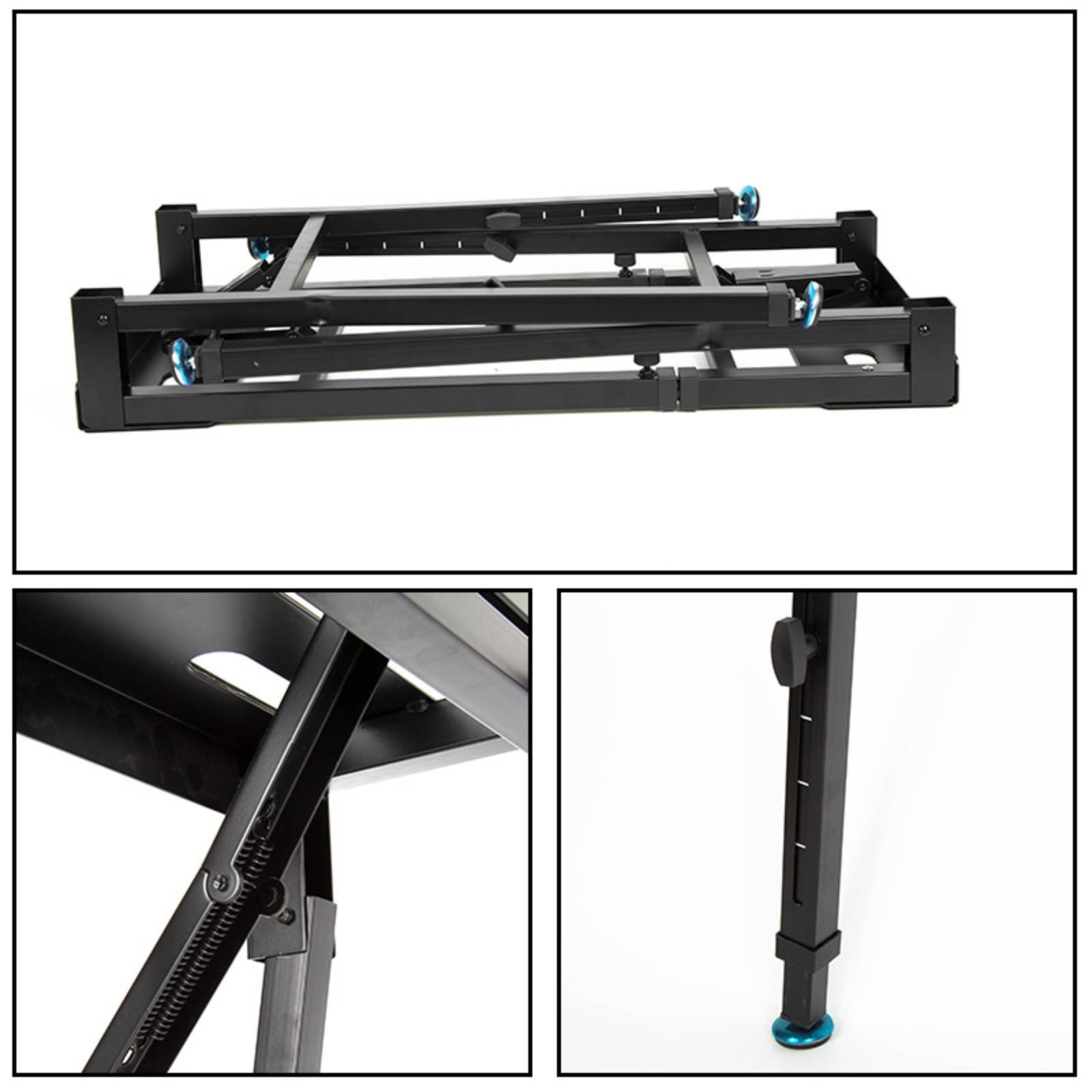 Musical Instrument Of Keyboard - Folding Keyboard Stand Portable Adjustable Keyboard