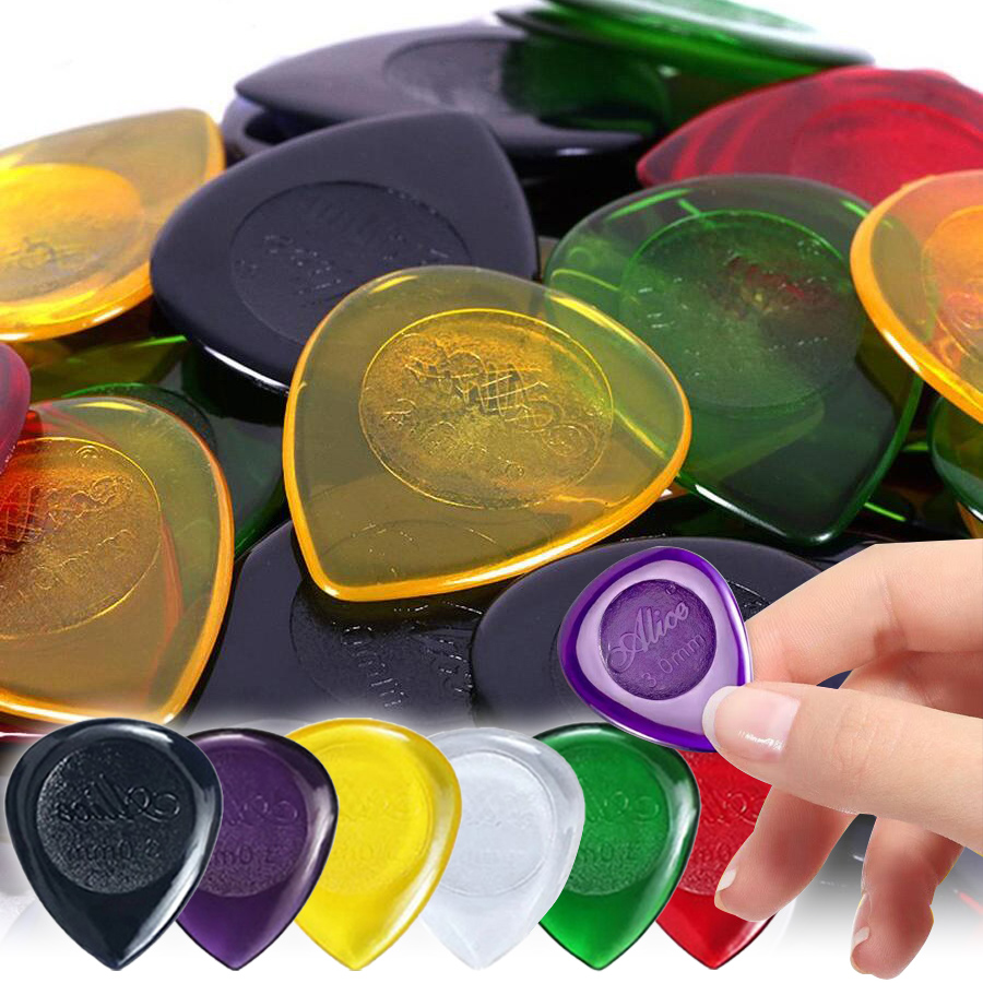 Musical Instrument Fagot - 6/12pcs ABS Water-drop Shape Guitar Picks