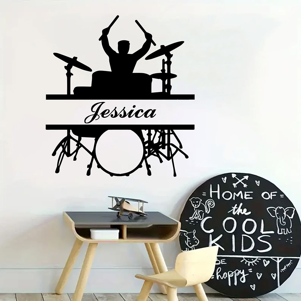 Musical Instrument And Names - 1PC Cartoon Musical instrument Personalized Name