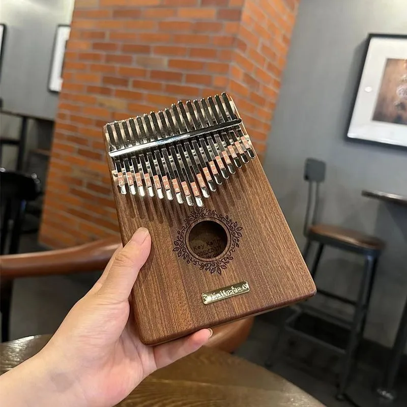 Musical Instrument Of Keyboard - Wooden Kalimba Portable Children Beginning Practice