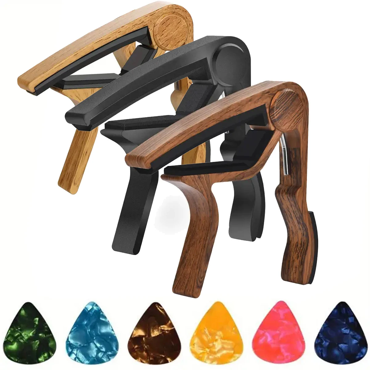 Musical Instrument Art - High-Quality Zinc Alloy Guitar Capo with