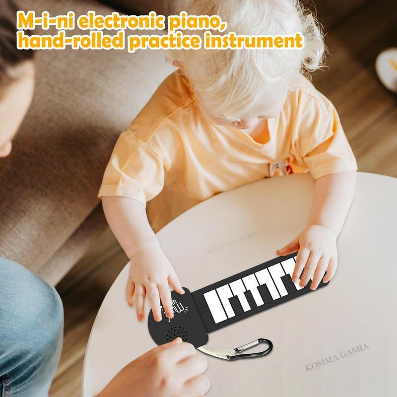 Musical Instrument Of Keyboard - Roll Up Electronic Piano Silicone Electric