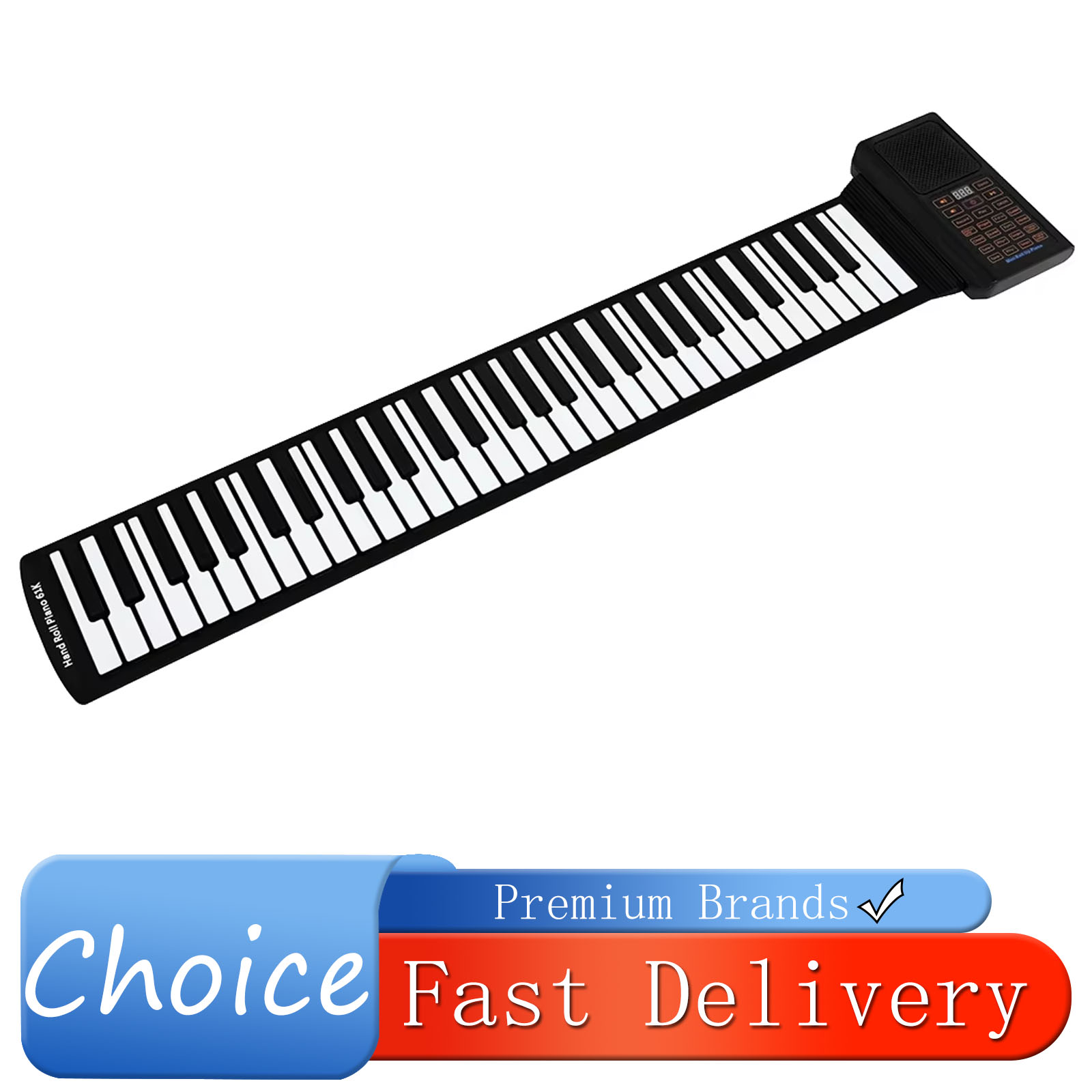 Musical Instrument Of Keyboard - 61 Keys Mini Roll Up Piano