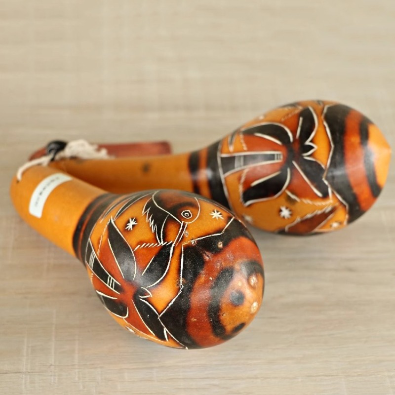 Musical Instrument In Africa - Africa Maraca Children Wooden Musical Maracas
