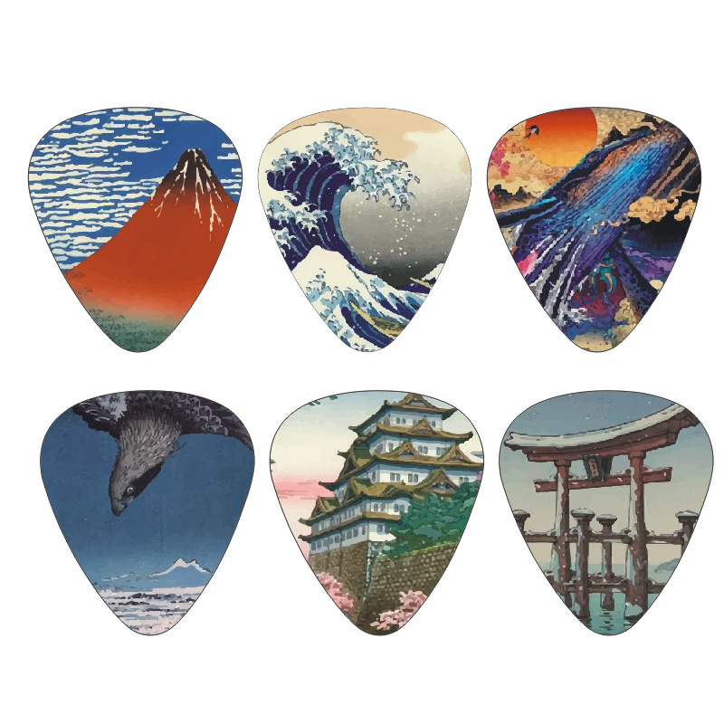 Musical Instrument Fagot - New 12pcs/set Guitar Picks - Japanese