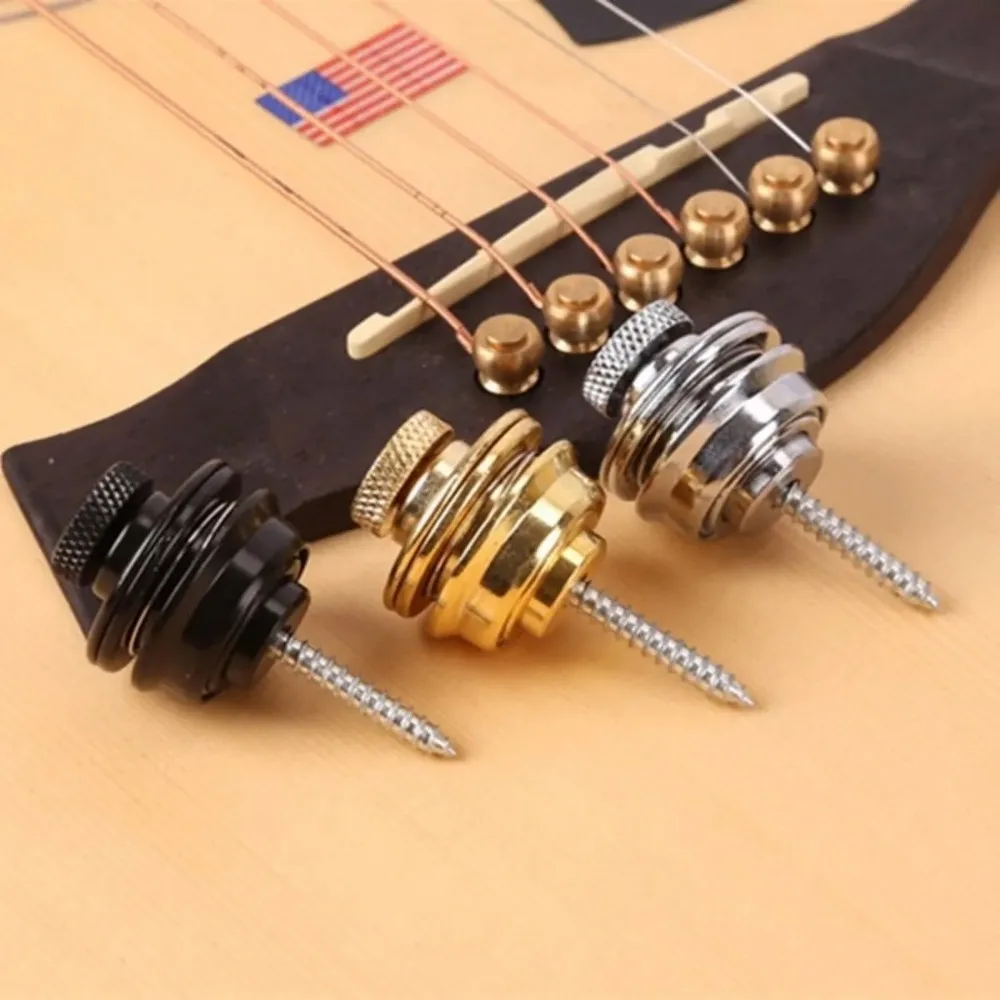 Musical Instrument Fagot - 1PC Metal Guitar Strap Lock Button