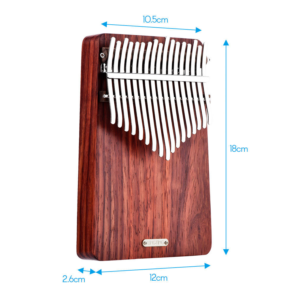 LINGTING 17 keys Kalimba Porta - Musical Instrument Of Keyboard recension och pris