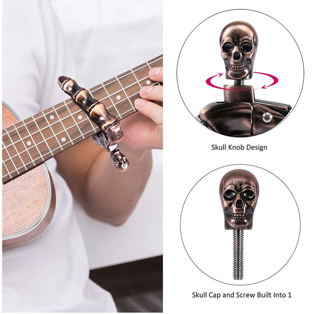 Guitar Capo Skull Capo for Aco - Musical Instrument Art recension och pris