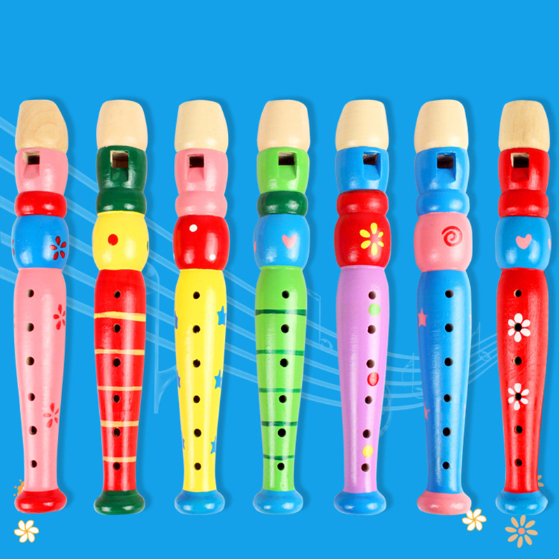 Hot Colorful Wooden Flute Musi - Musical Instrument Fagot recension och pris