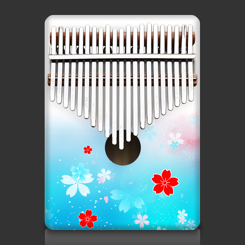 Colorful 21 Key Kalimba Kids C - Musical Instrument Of Keyboard recension och pris