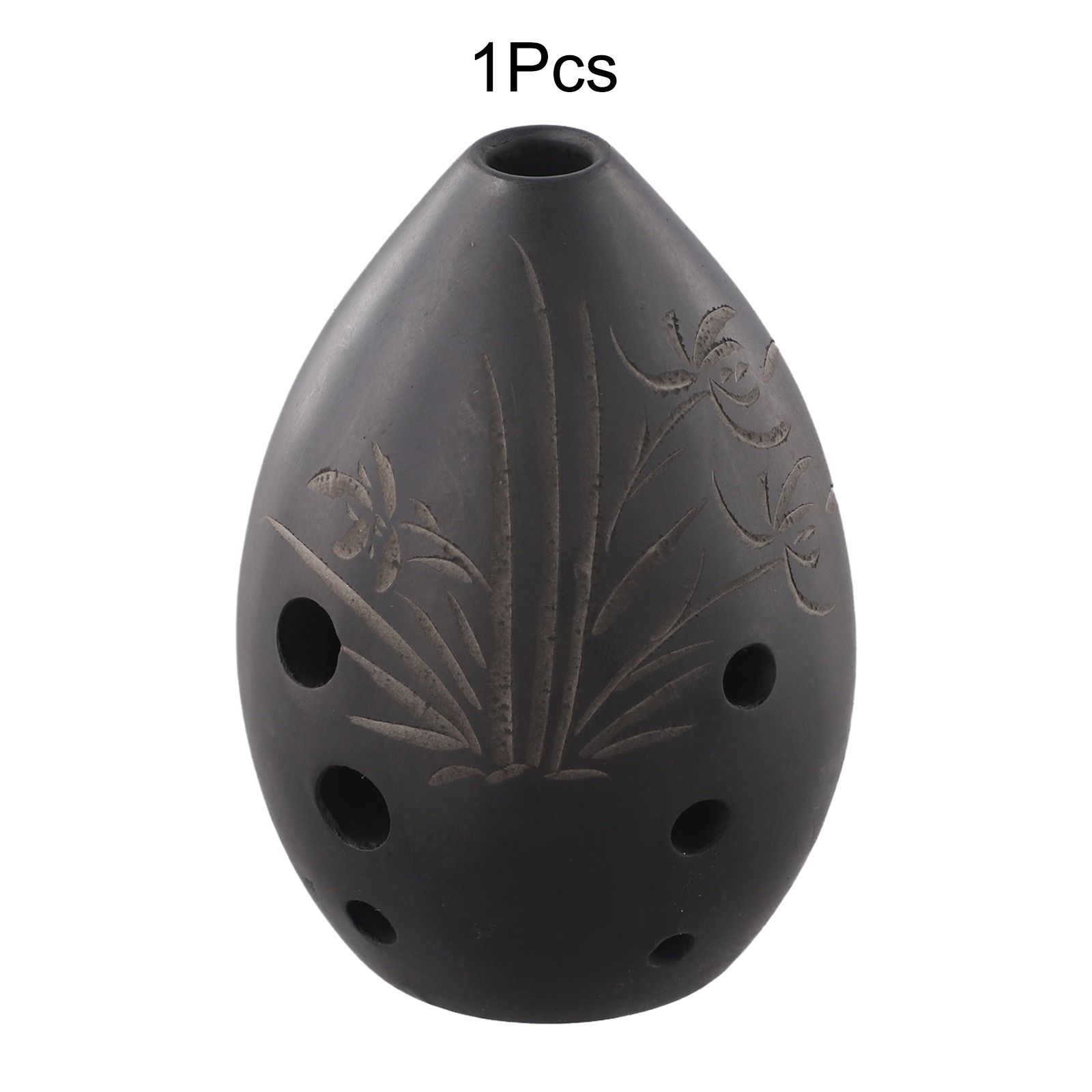 Black 8 Hole Ocarina Clay Xun  - Musical Instrument Xun recension och pris