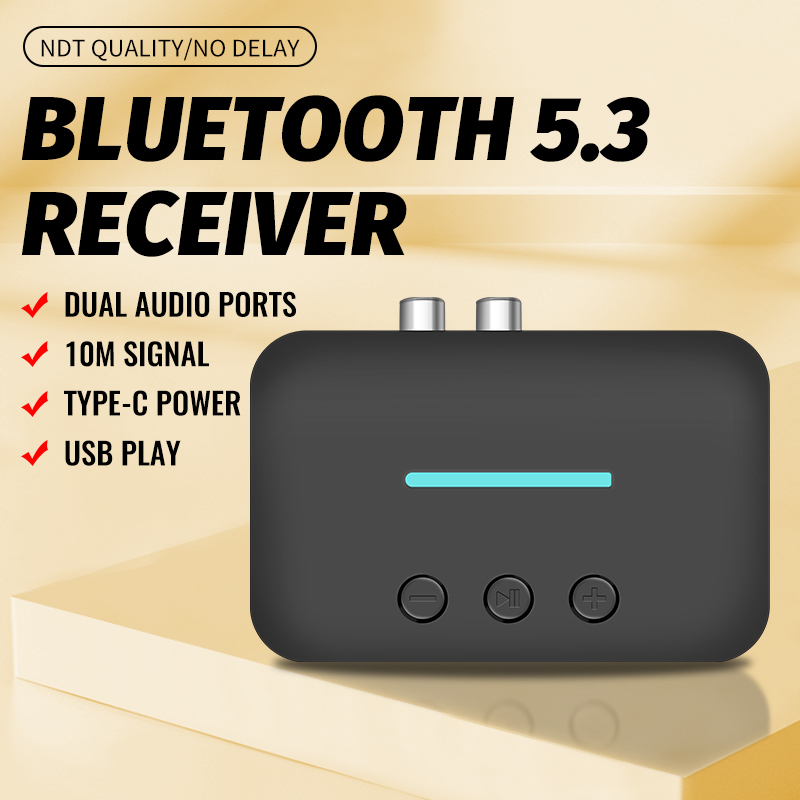 USB Bluetooth 5.3 Audio Receiv - L Musical Instrument recension och pris