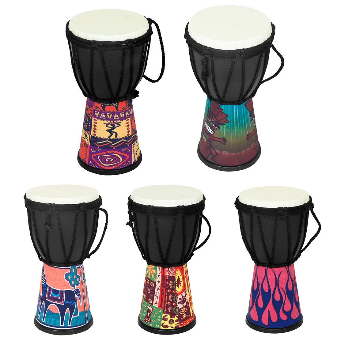 African Drum Handheld Children - Musical Instrument Percussion recension och pris