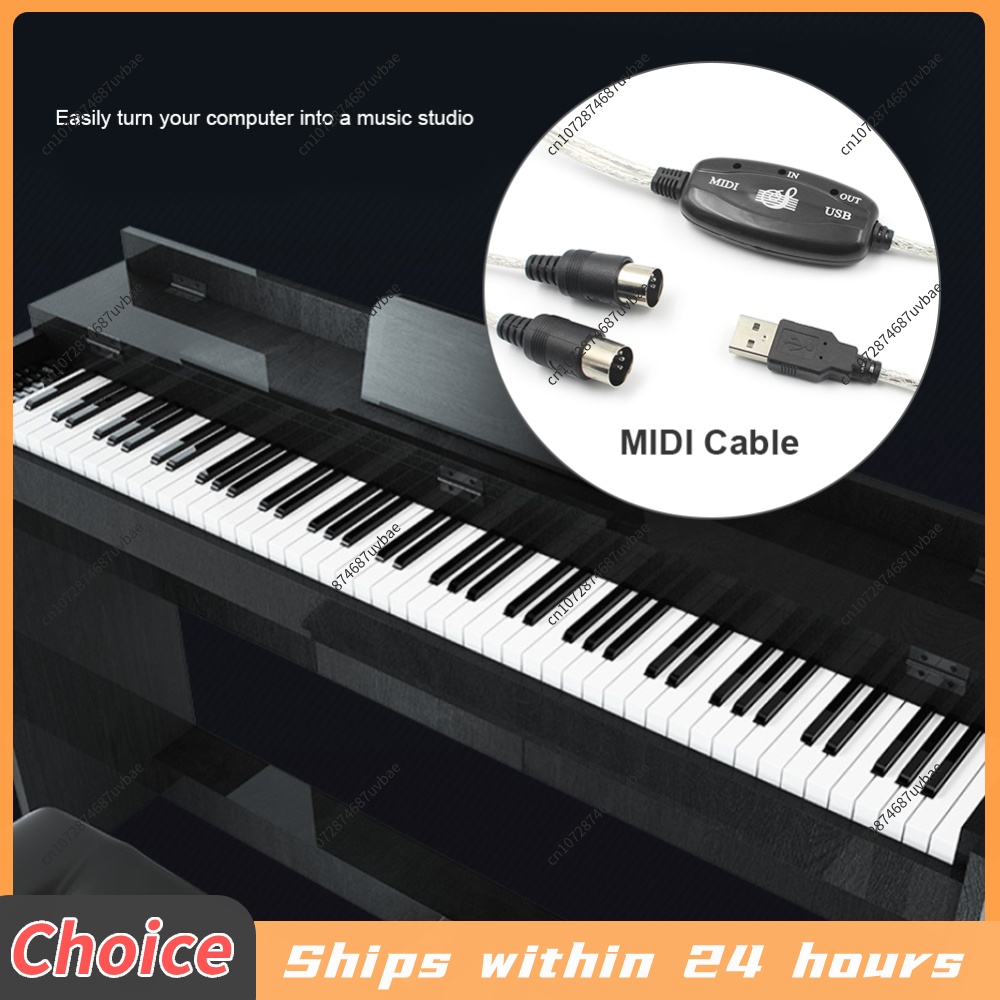 Professional MIDI Cable USB IN - Musical Instrument Of Keyboard recension och pris