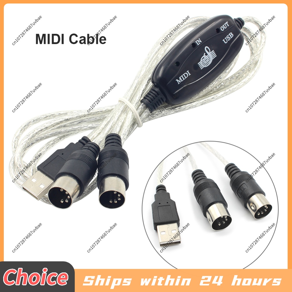 Professional MIDI Cable USB IN - Musical Instrument Of Keyboard recension och pris