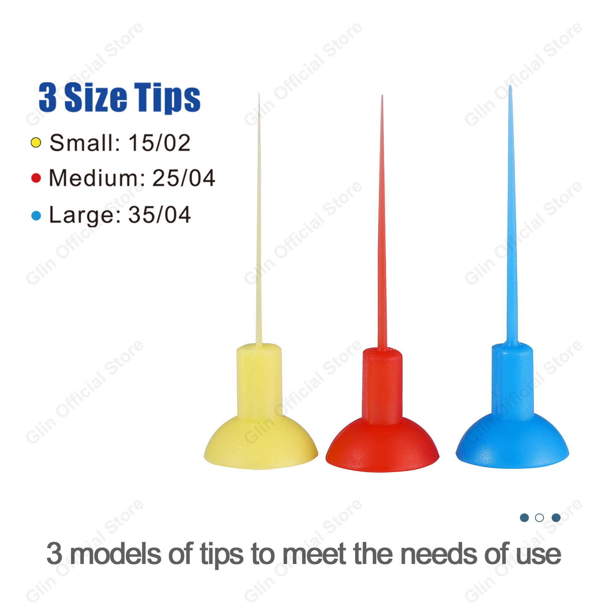 Glin 20pcs Tips Dental Sonic I - L Musical Instrument recension och pris