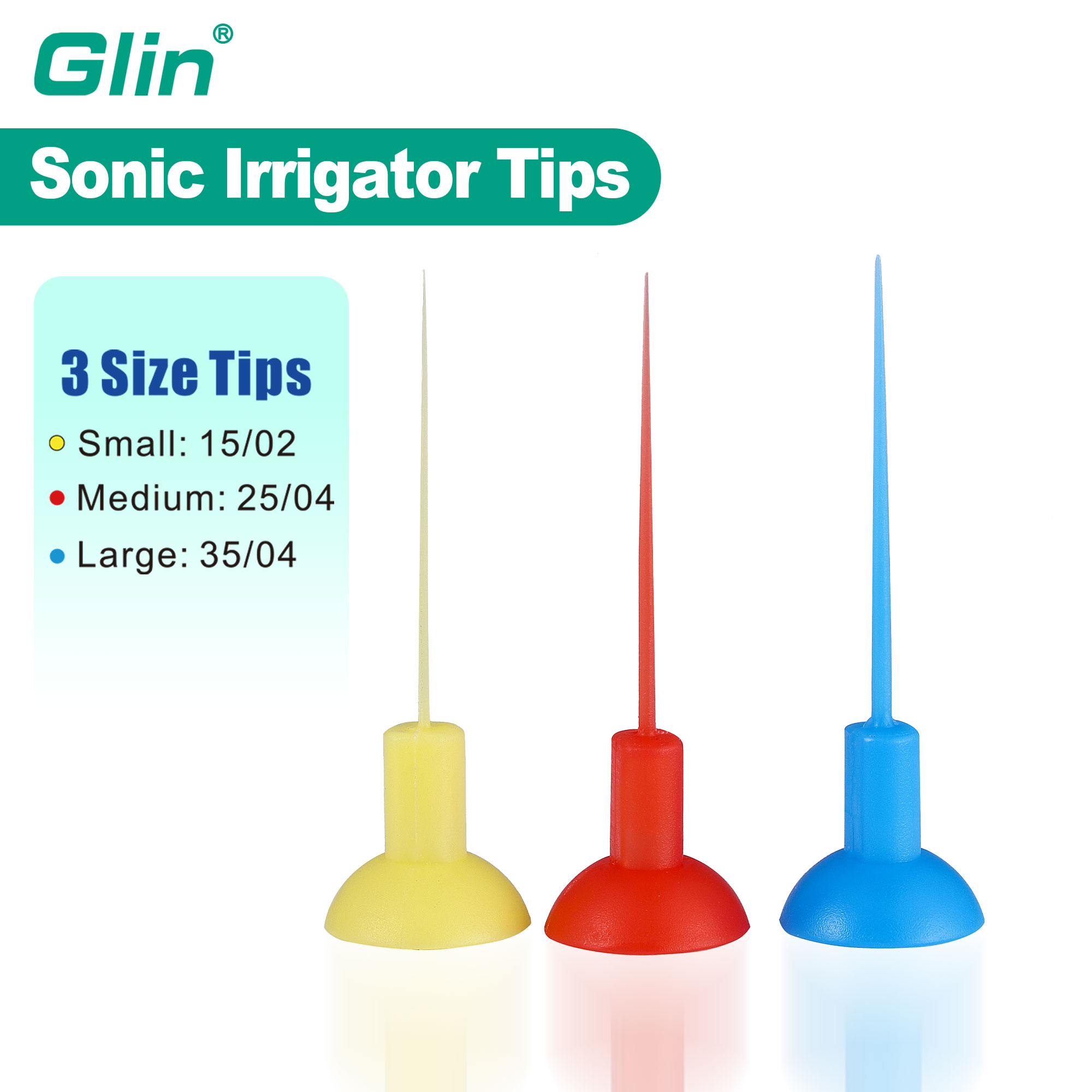 Glin 20pcs Tips Dental Sonic I - L Musical Instrument recension och pris