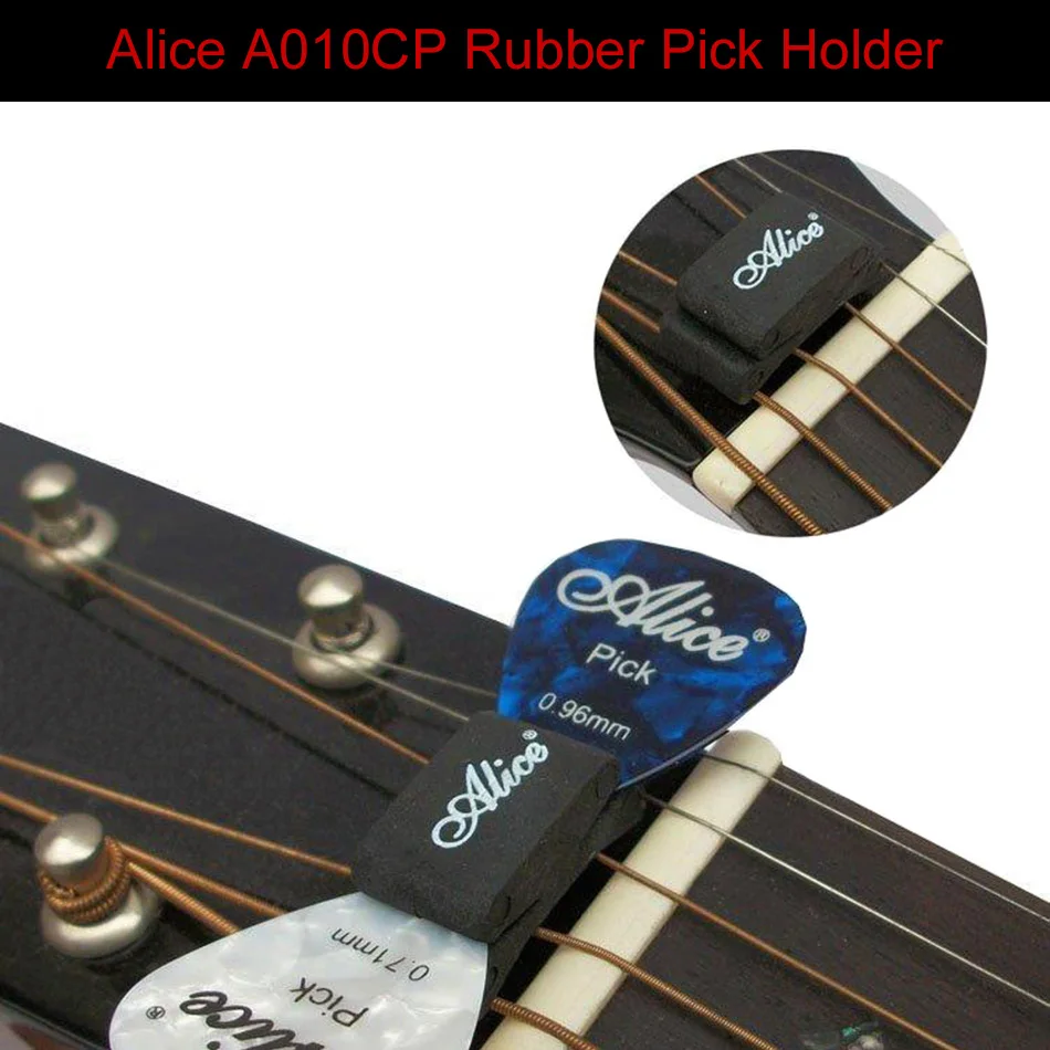 Alice Black Rubber Pick Holder - Musical Instrument Fagot recension och pris