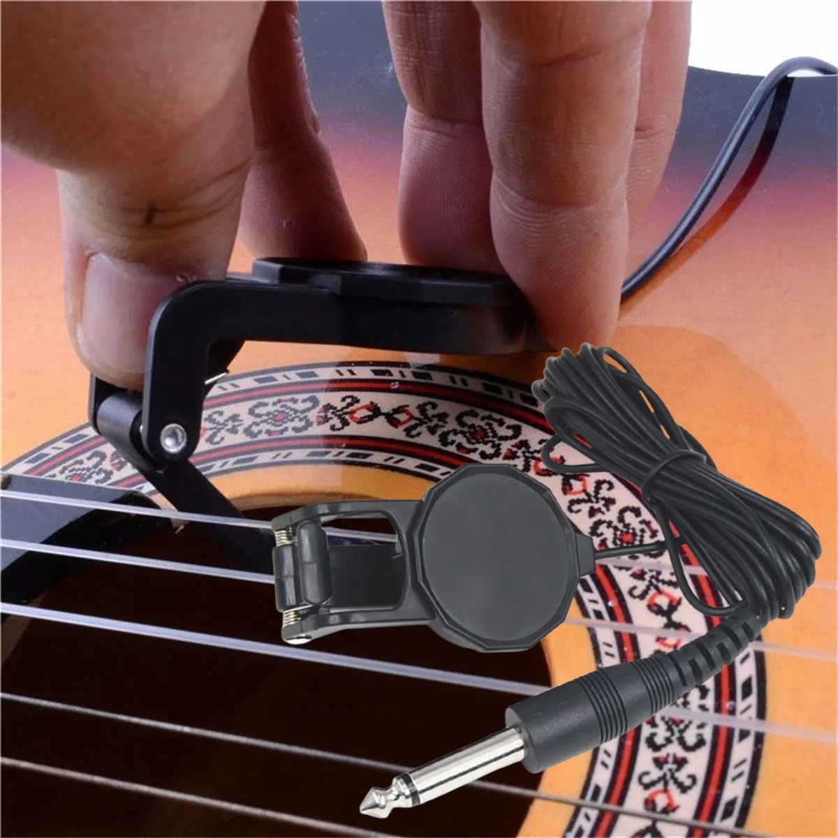 Audio Jack Clip On Pickup/2.5  - Musical Instrument Art recension och pris