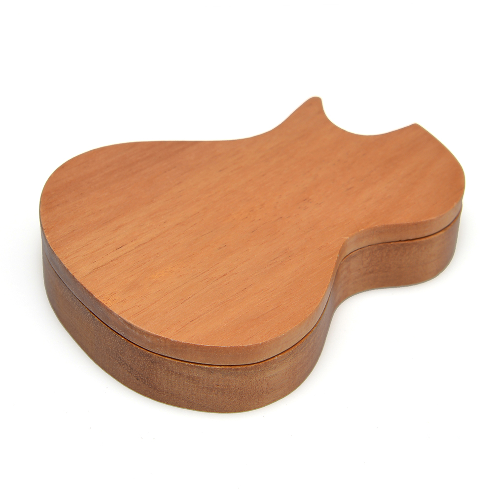 Guitar Picks Holder Wooden Ple - Musical Instrument Cajon recension och pris