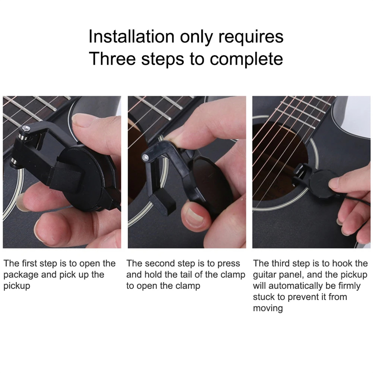 Audio Jack Clip On Pickup for  - Musical Instrument Art recension och pris