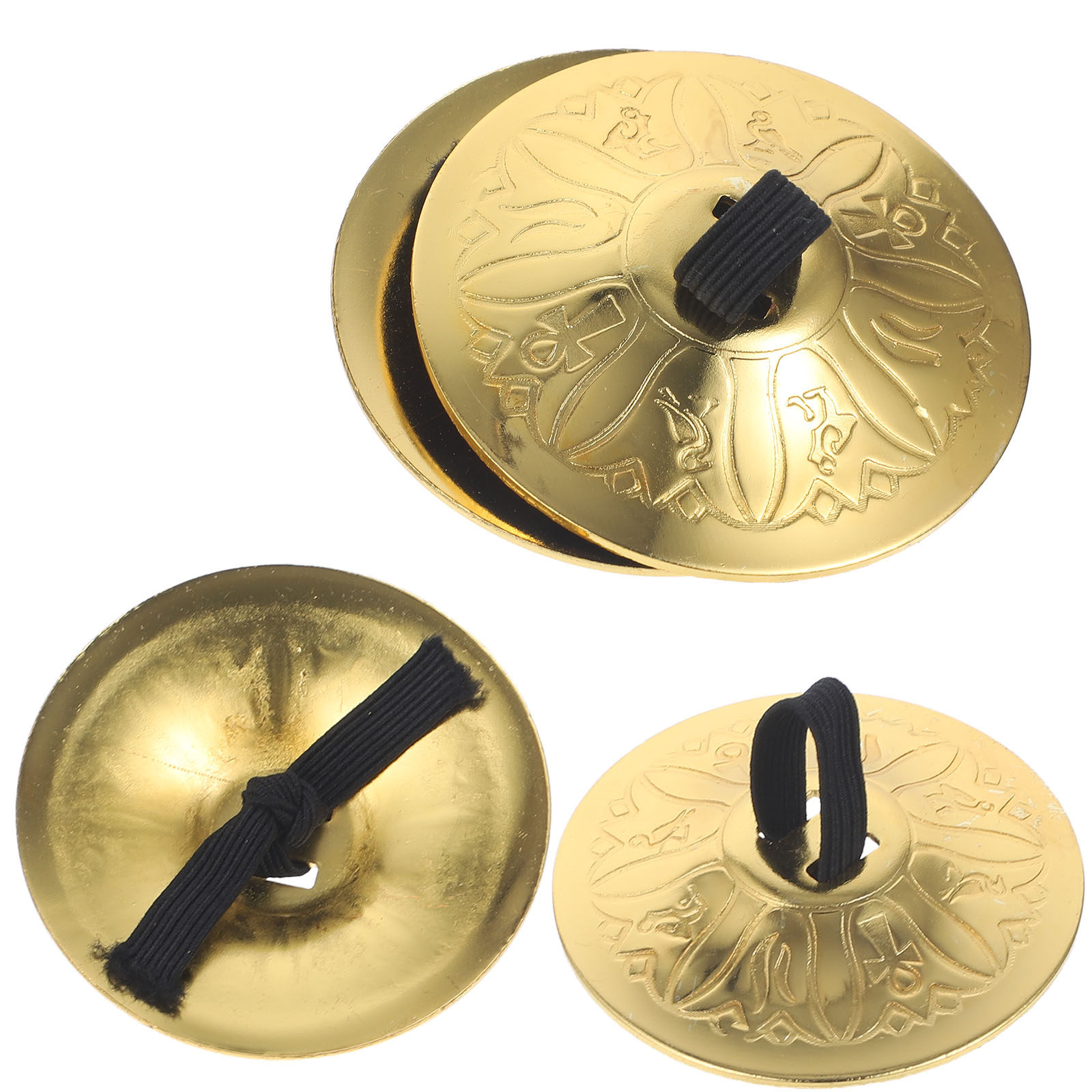 2 Pairs Finger Cymbal Percussi - Musical Instrument Percussion recension och pris
