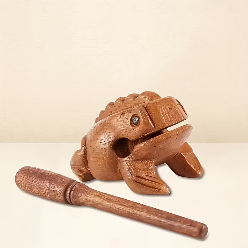 Wooden Frog Classic Handmade P - Musical Instrument In Africa recension och pris