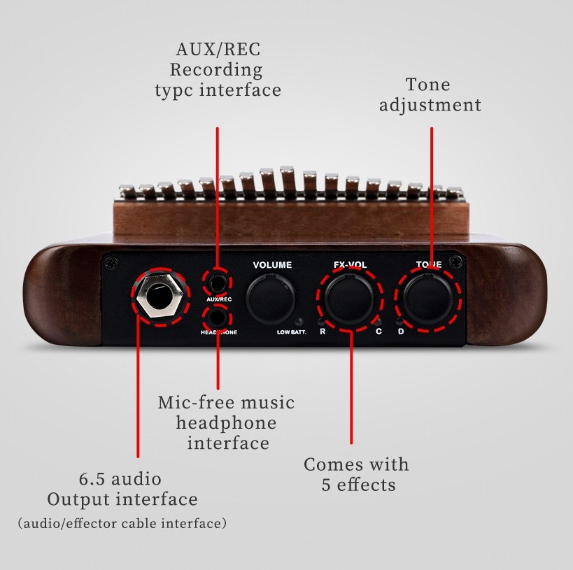 A-17 American Black Walnut Thu - Musical Instrument Percussion recension och pris