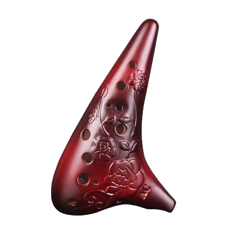 FENGYA Ceramic Ocarina 12 Hole - Musical Instrument Xun recension och pris