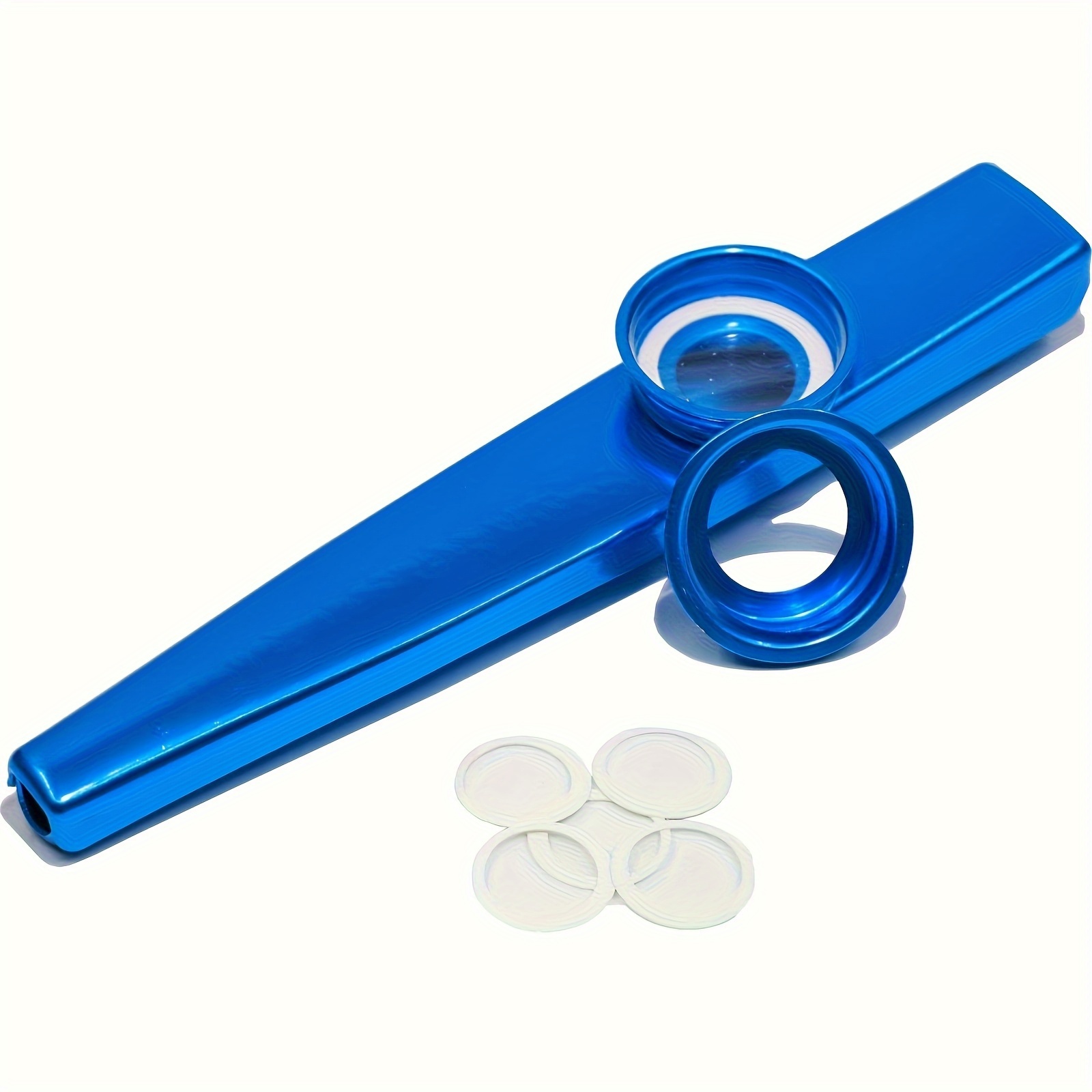 7pcs Metal Kazoos Simple Desig - Musical Instrument Art recension och pris