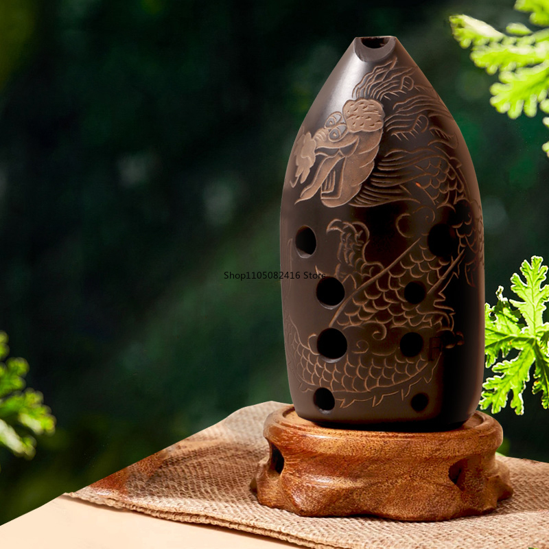 8/10 Holes Chinese Ancient Xun - Musical Instrument Xun recension och pris