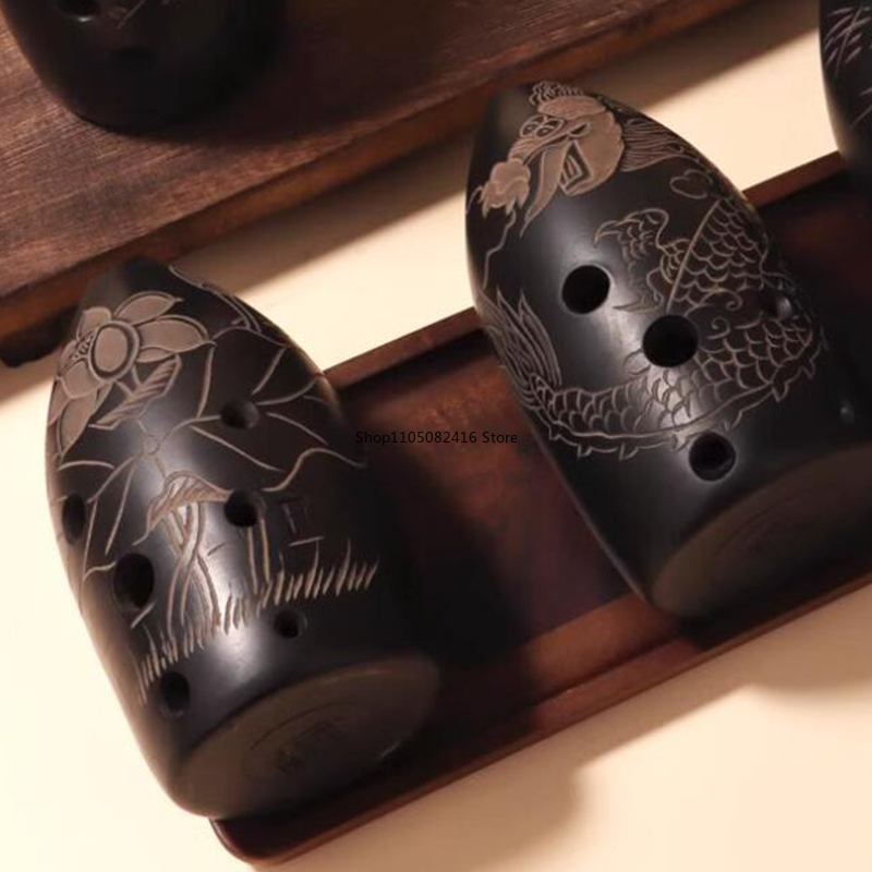 8/10 Holes Chinese Ancient Xun - Musical Instrument Xun recension och pris