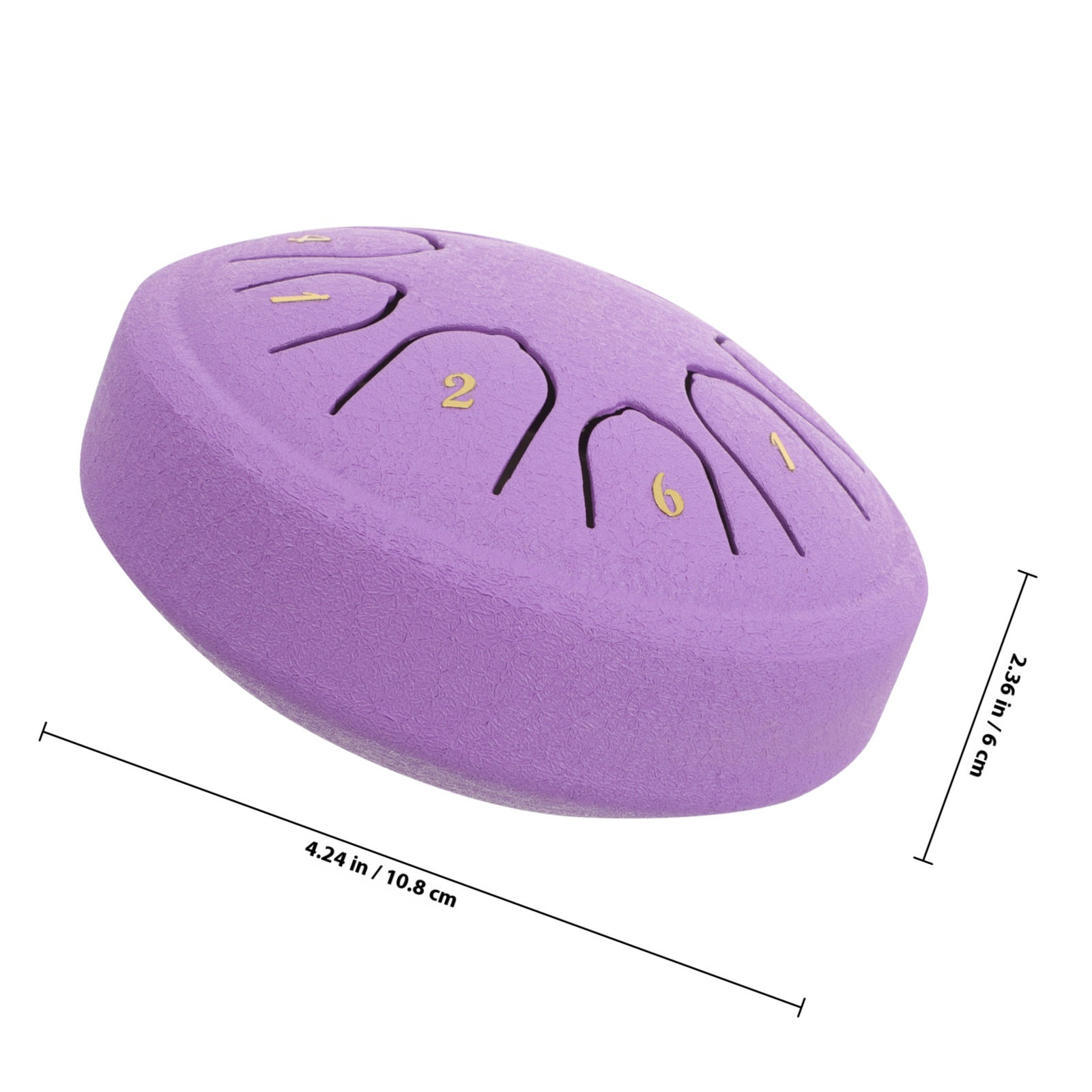 1Set Steel Tongue Drum Portabl - Musical Instrument Percussion recension och pris