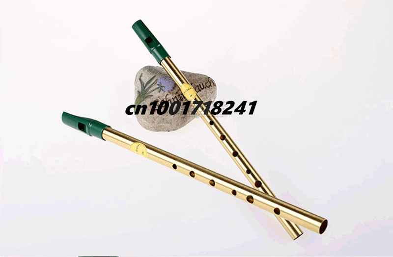 Brass Irish Whistle Flute Fead - Musical Instrument Irish recension och pris