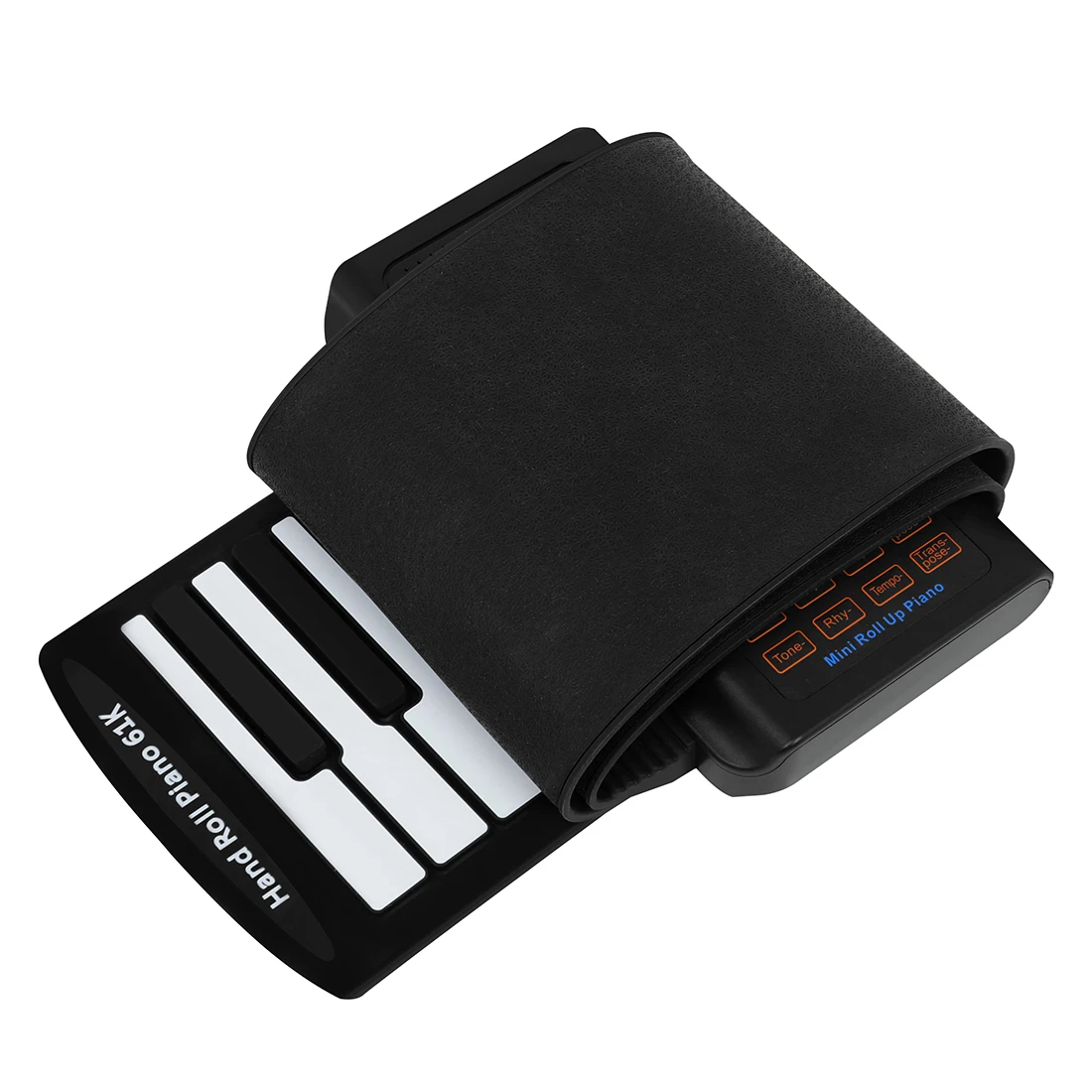 61 Keys Mini Roll Up Piano Sil - Musical Instrument Of Keyboard recension och pris