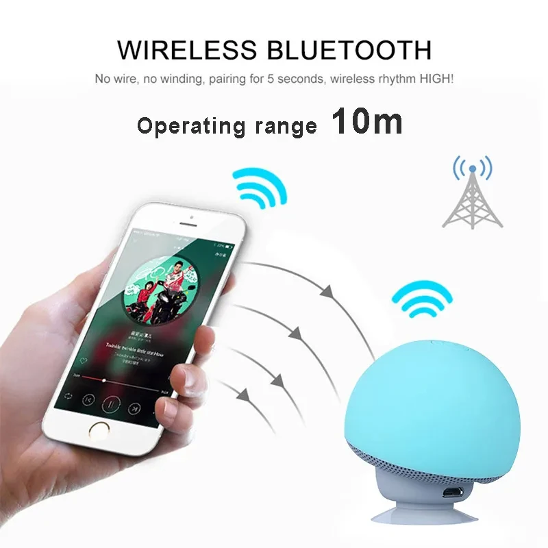 Mini Mushroom Bluetooth Speake - Musical Instrument Cajon recension och pris