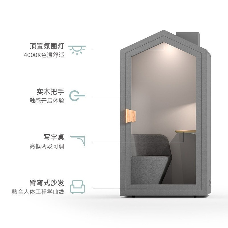 Office Silent Cabin Home Learn - Musical Instrument Warehouse recension och pris