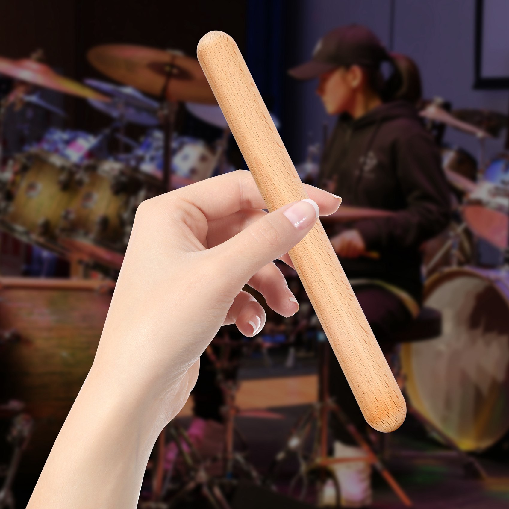 L79A 6 Pairs Wood Claves Music - Musical Instrument Percussion recension och pris