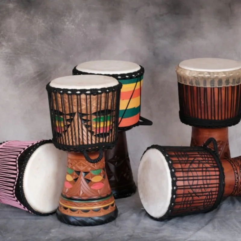 12 Inch Djembe Mahogany Africa - Musical Instrument Percussion recension och pris