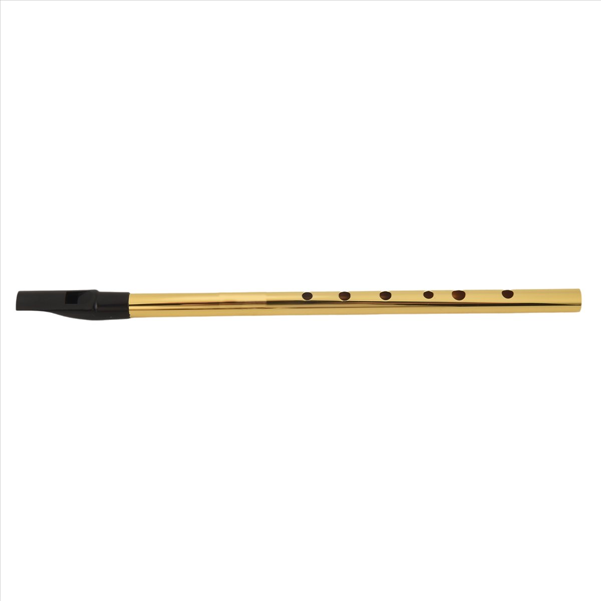 【STOCK】Brass Irish Whistle Flu - Musical Instrument Irish recension och pris