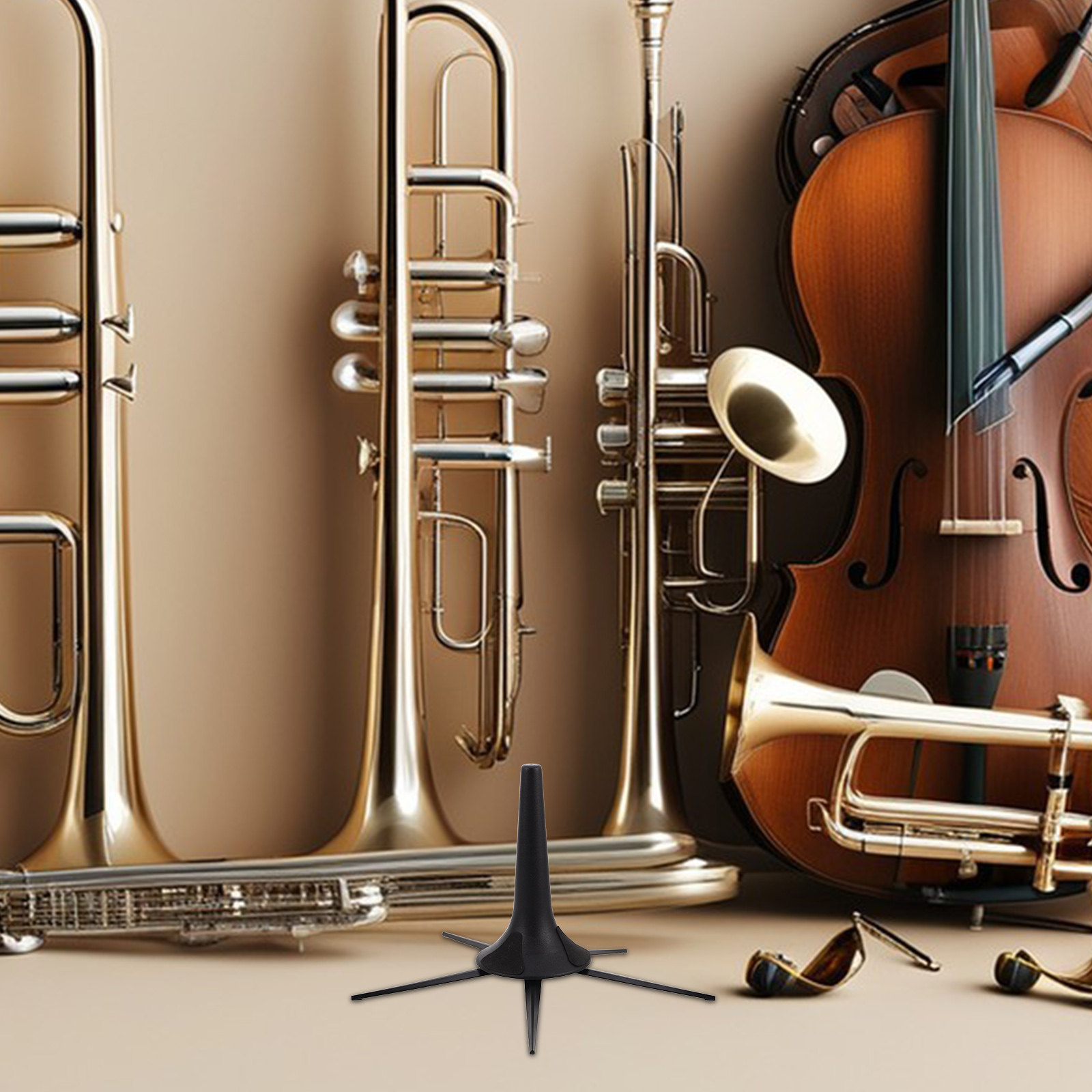 Portable Trumpet Stand Foldabl - Musical Instrument Trumpet recension och pris