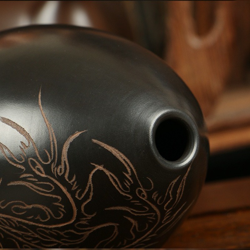 8 Holes Ocarina Black Portable - Musical Instrument Xun recension och pris