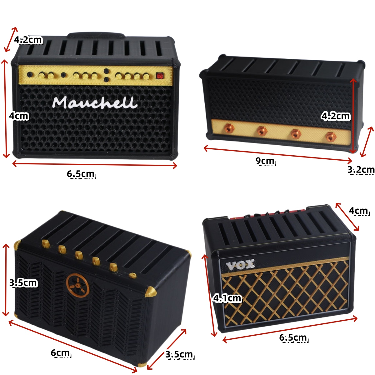 Guitar Pick Holder, 3D Printed - Musical Instrument Cajon recension och pris