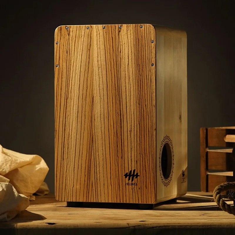 Solid Wood Cajon Box Drum Prof - Musical Instrument Cajon recension och pris