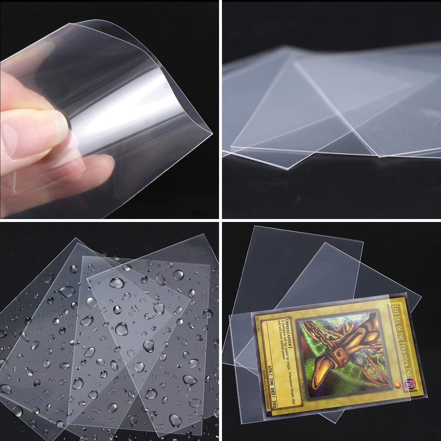 100pcs Transparent Card Sleeve - Musical Instrument Cajon recension och pris