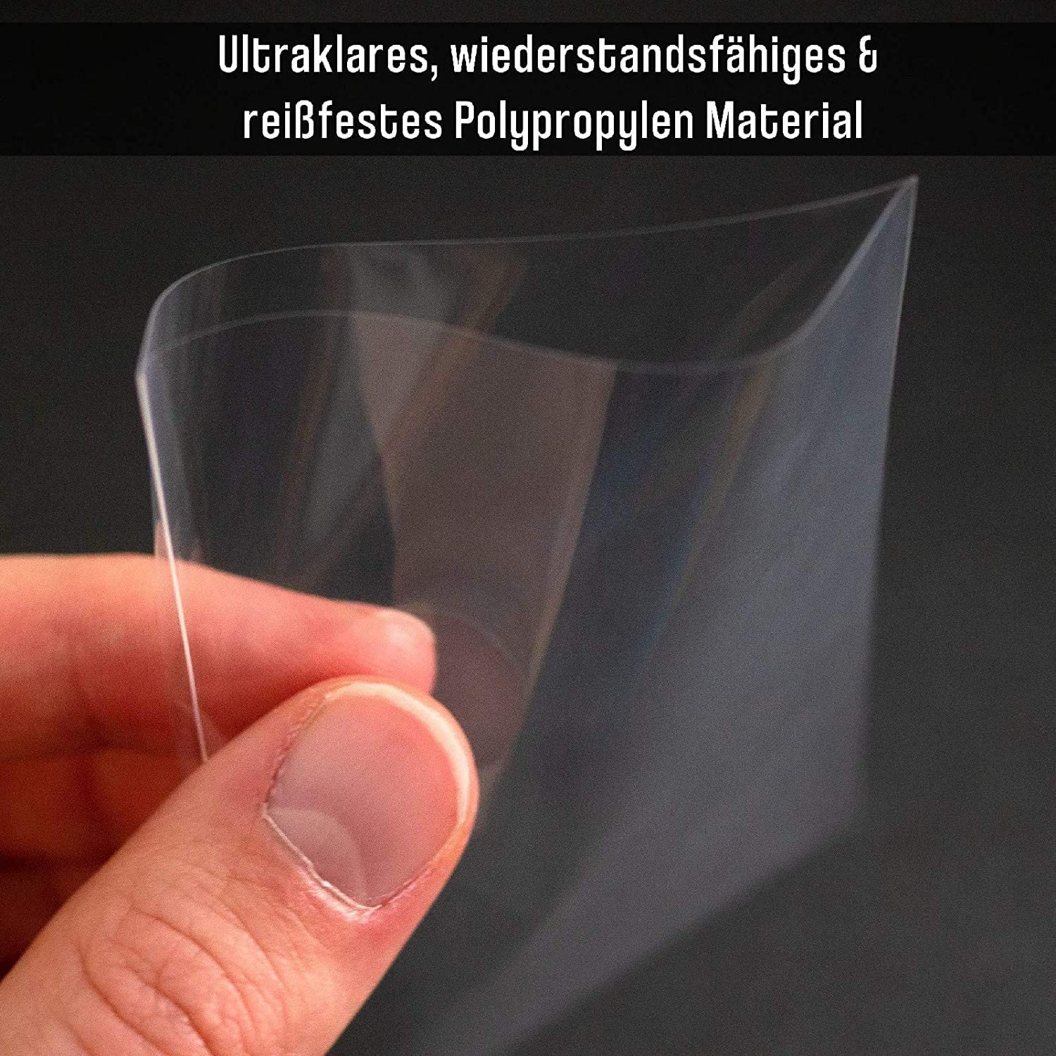 100pcs Transparent Card Sleeve - Musical Instrument Cajon recension och pris