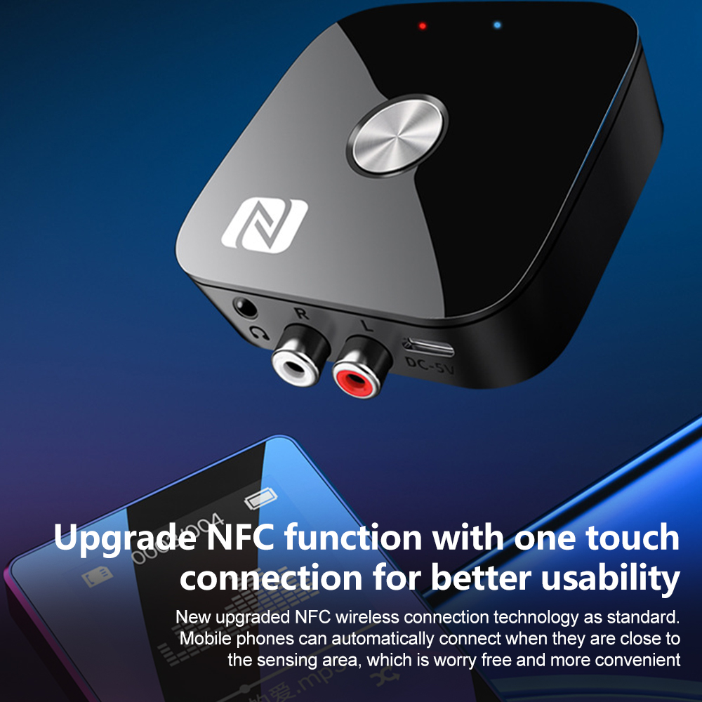 KEBIDU NFC Bluetooth 6.0 Audio - L Musical Instrument recension och pris