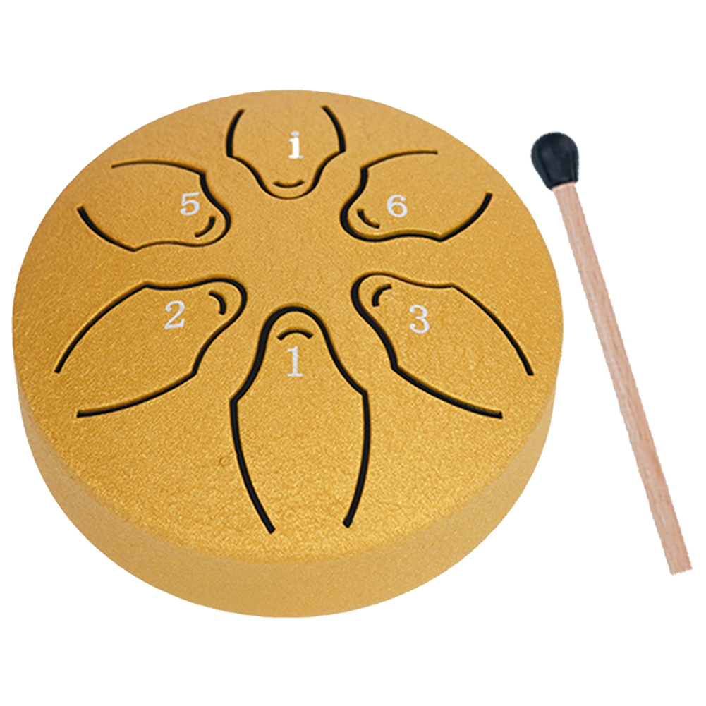 3 Inches 6 Notes Rain Drum for - Musical Instrument Percussion recension och pris